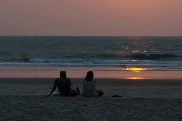 Admirer le coucher du soleil à la plage de Goa