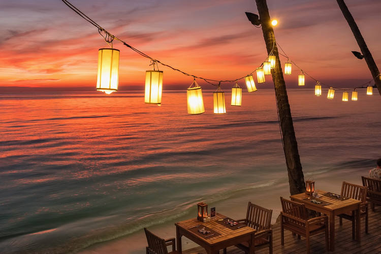 Profiter un dîner romantique en Thaïlande