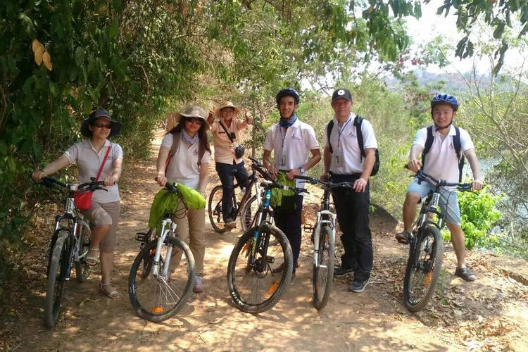 Faire du vélo en Thaïlande