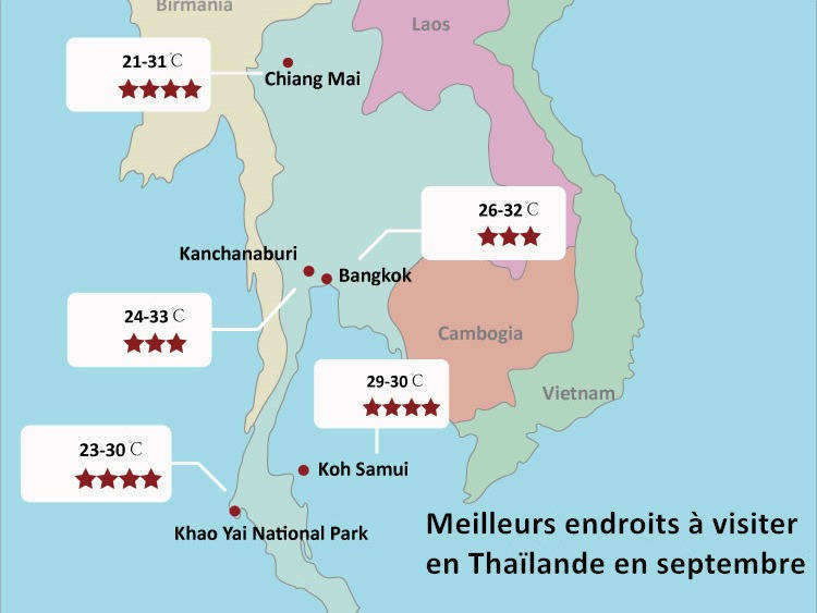 Thaïlande en janvier : climat & activités à faire