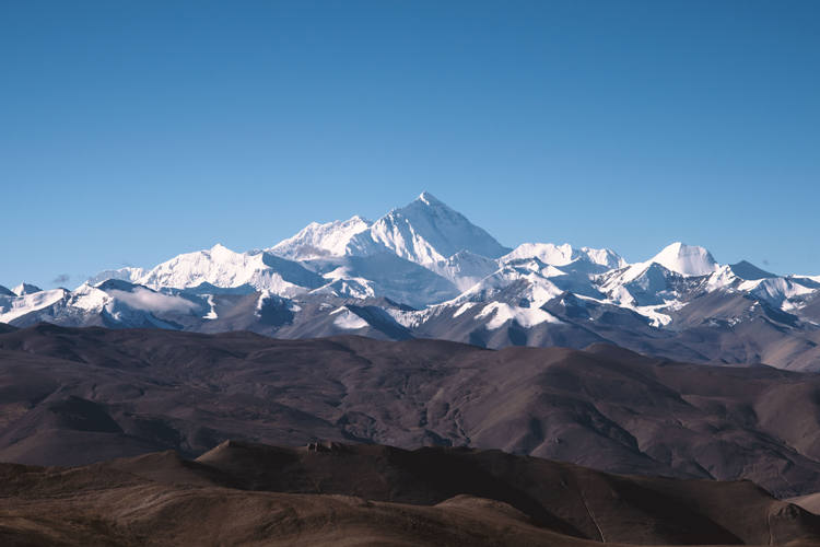 Vue sur le mont Everest